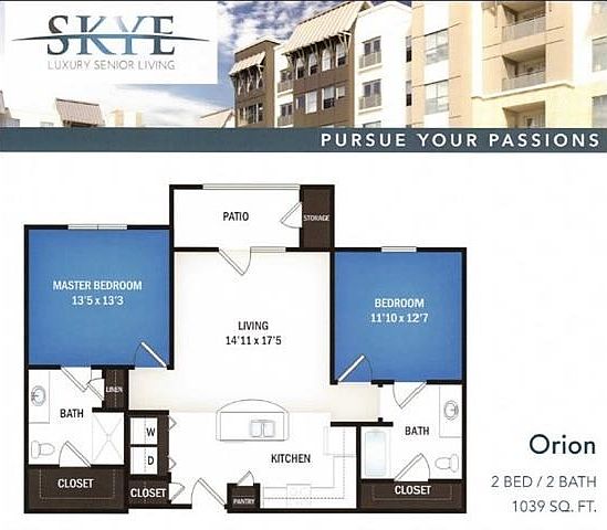 The second largest apartment in this boutique styled complex