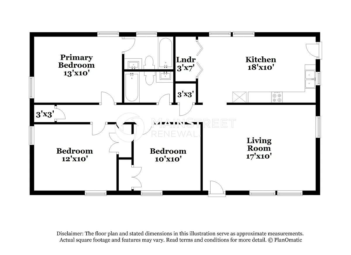Floor Plan - 1412 Riverview Rd