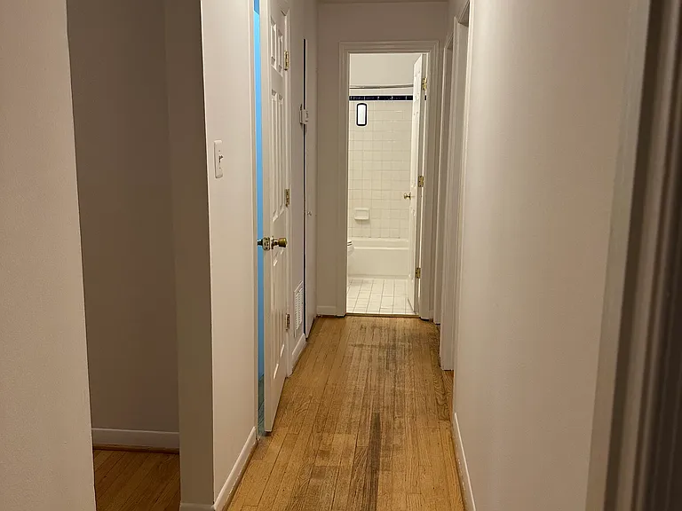 Main Level: Hallway leading to rooms