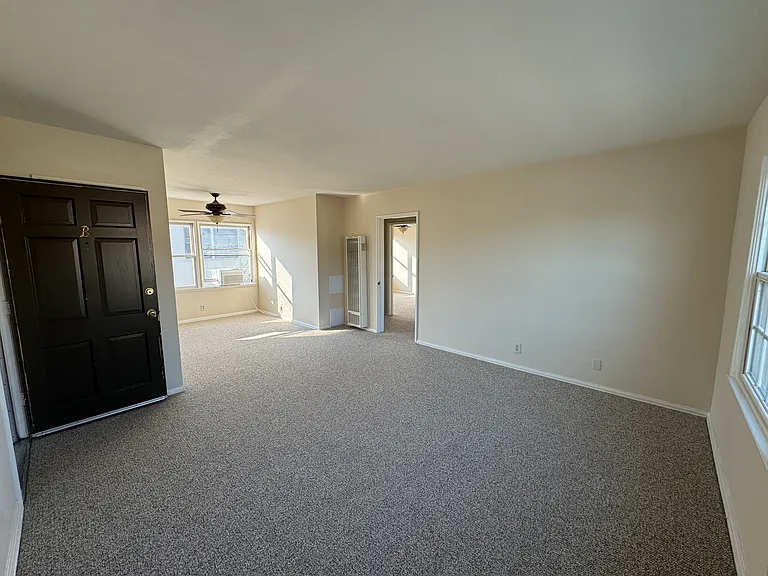 Living Room with brand new carpet and paint