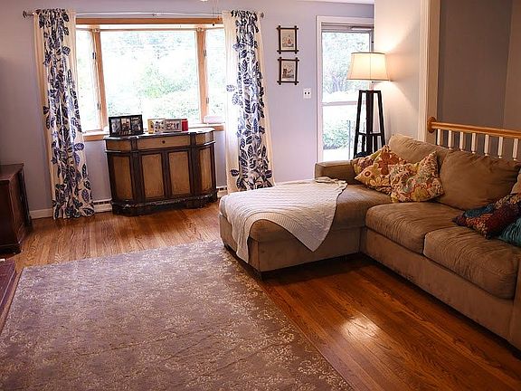 living room from dining