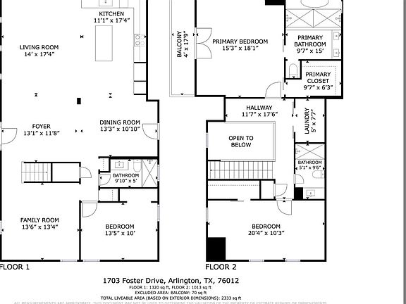 2nd image of 1703 Foster Dr