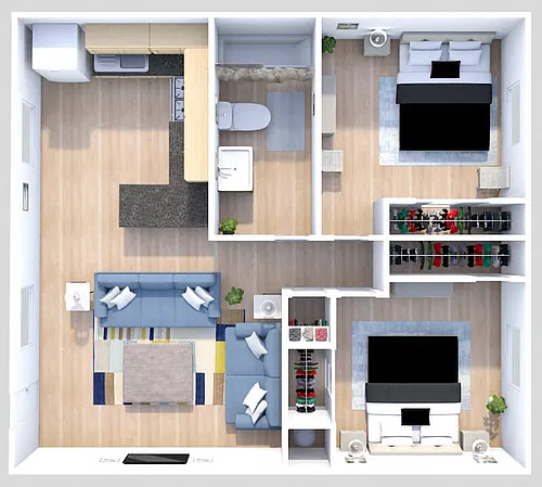 Floor plan MV2 1