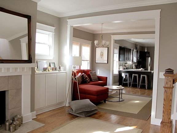 Entry and sitting area