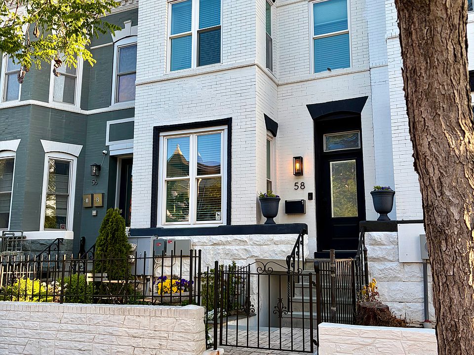 This beautifully renovated 1900 townhome is situated on an iconic, treelined D.C. street just ten minutes from the NoMa metro.