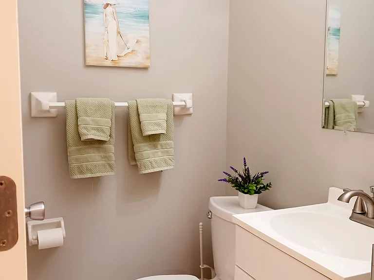 First bathroom