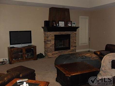Family Room and Fireplace