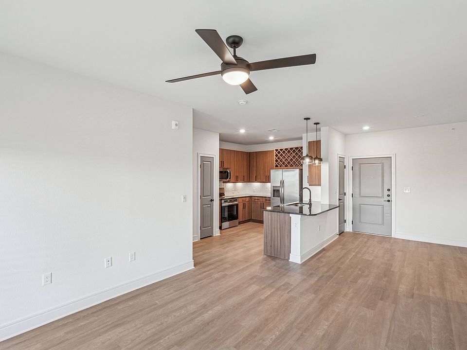 Living Room with Views to the Kitchen and Dining Area