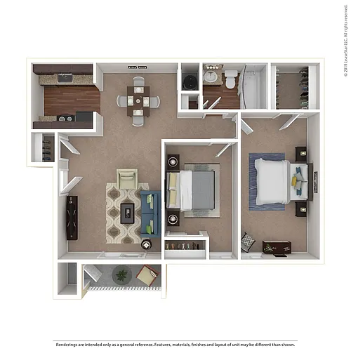 Floor plan 2x1 Upgrade