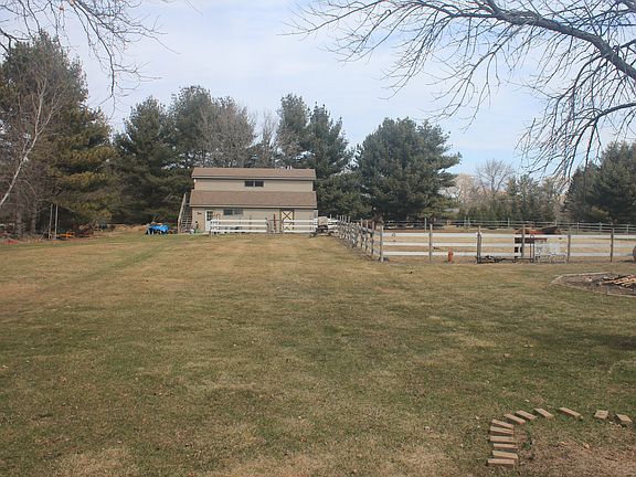 Barn and riding arena