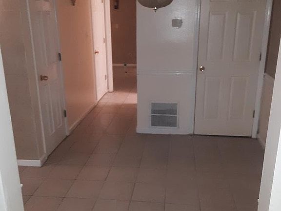 View of dining room from kitchen