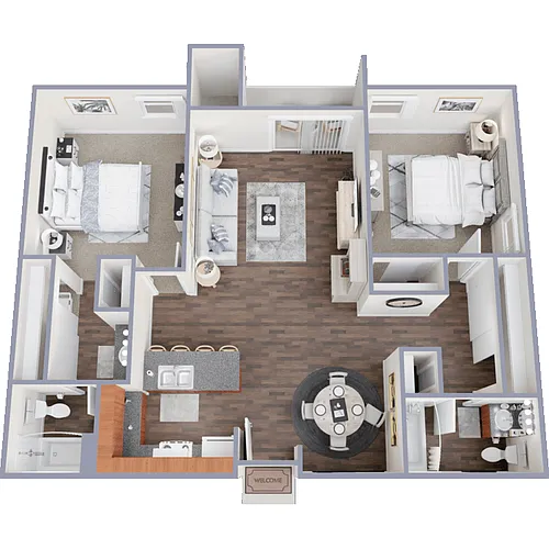 Floor plan Manhattan (22A)