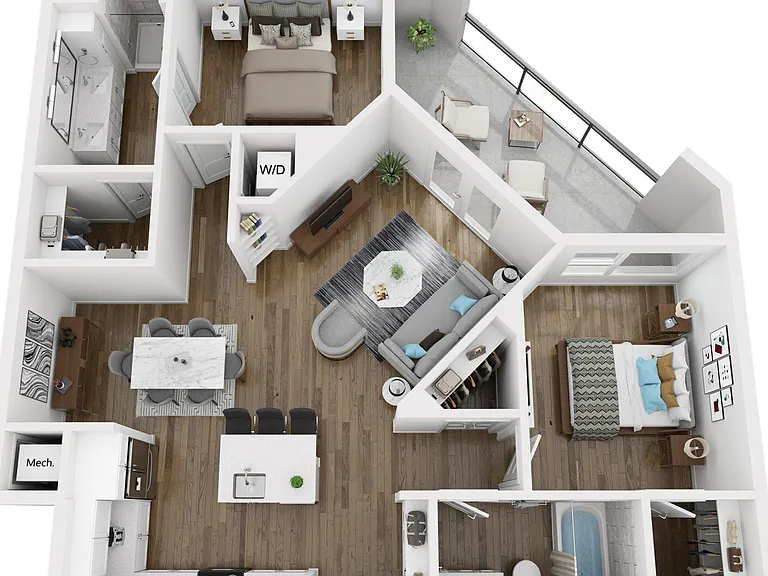B3 floor plan The Met
