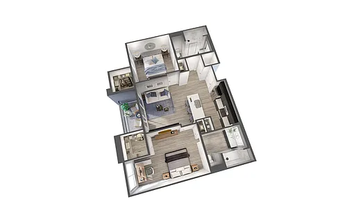 Floor plan The Radiant