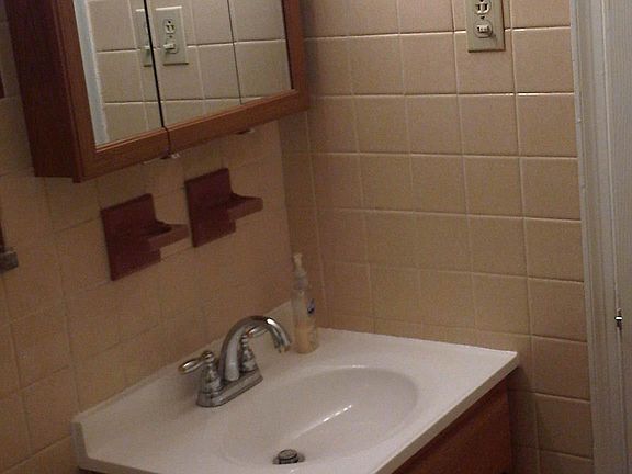 Bathroom, in process of remodeling.