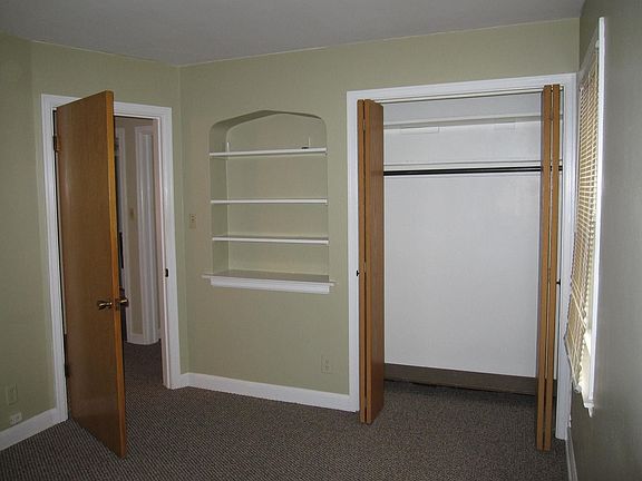 Bedroom with built in 