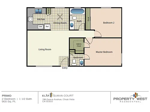 Floor plan Primo