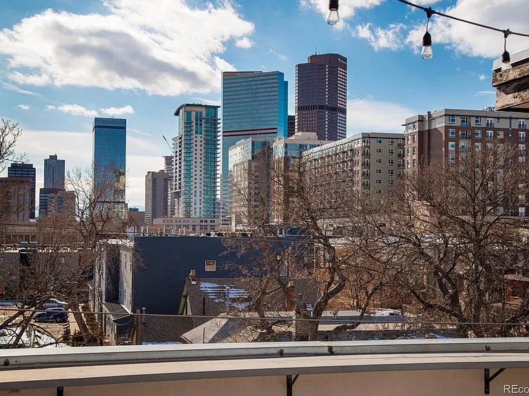 City View from Rooftop Deck