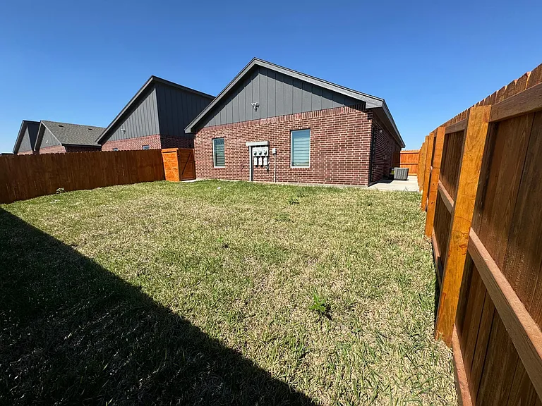 Extra 100$ a month for big backyard.