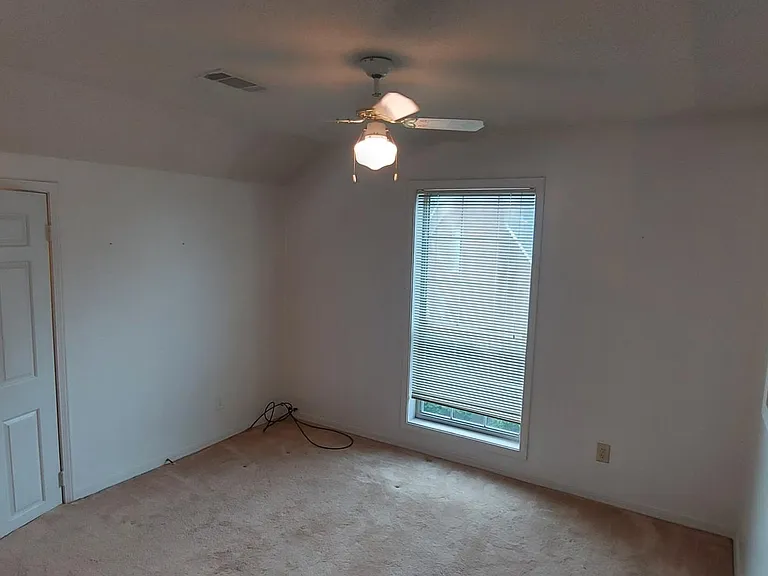 Second bedroom with full bath and closet.