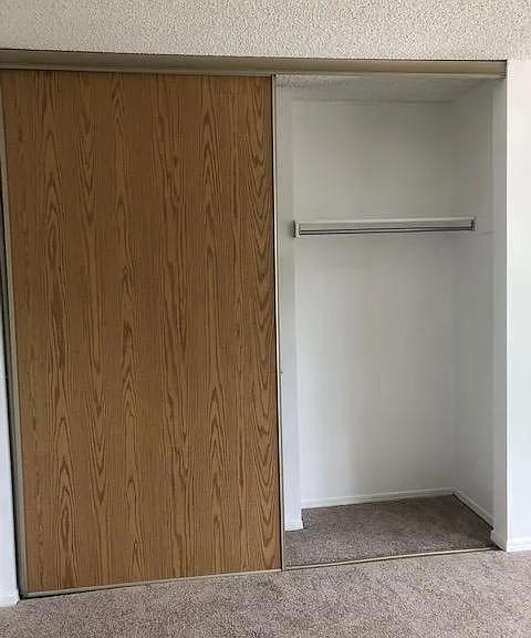 Spacious closets in each bedroom