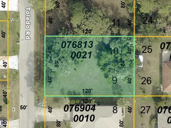 Toledo Rd Lot 9, North Pt, FL 34287