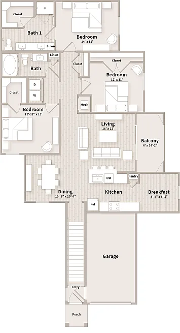 Floor plan C2