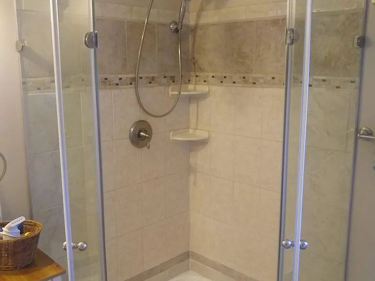 Shower, Primary bathroom