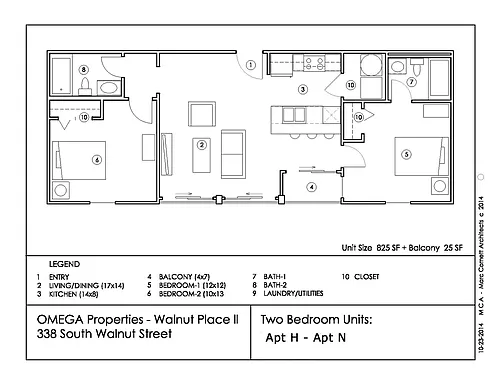 Floor plan N