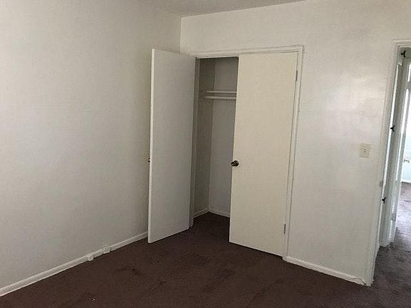 bedroom with walk in closet