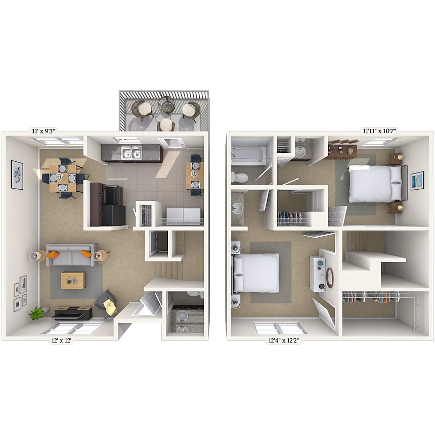 Floor plan Beale