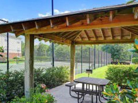 Tennis courts and picnic