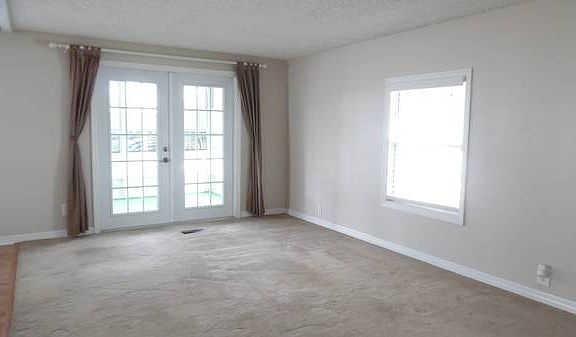 Living Room and French Doors