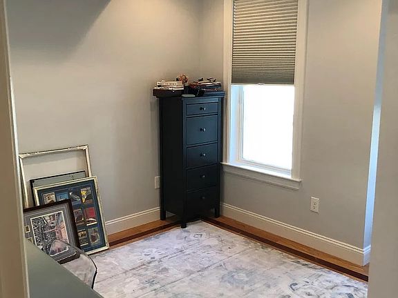 2nd bedroom, full bathroom with shower in the hallway