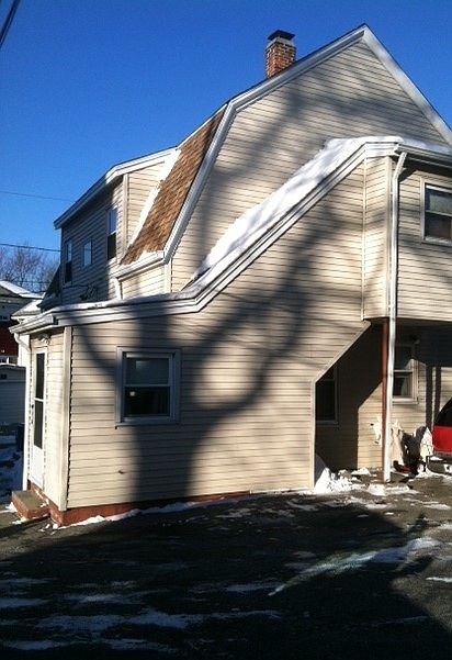 Outside building rear