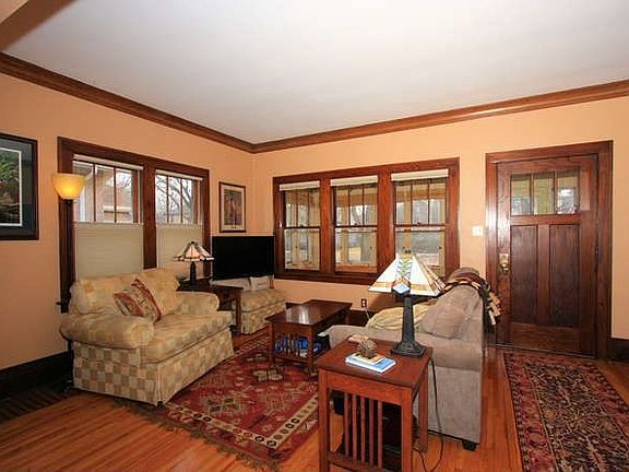 Walls of windows, exposed woodwork, a