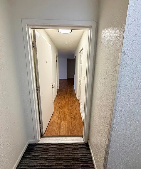Entry to C from the hallway of the building