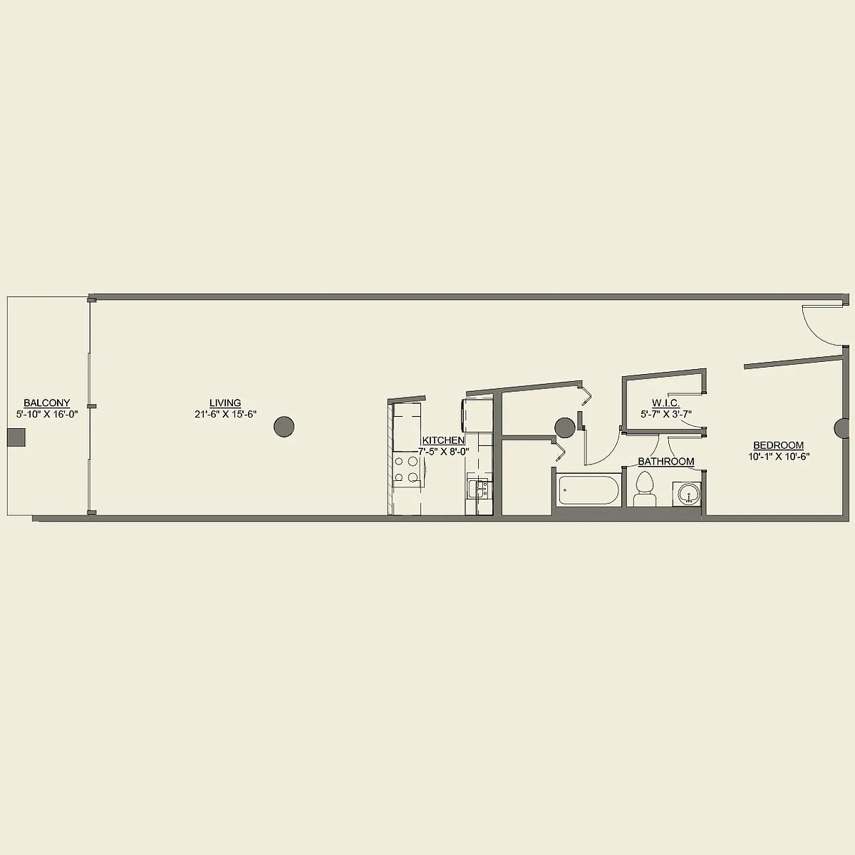 Floor plan GA6