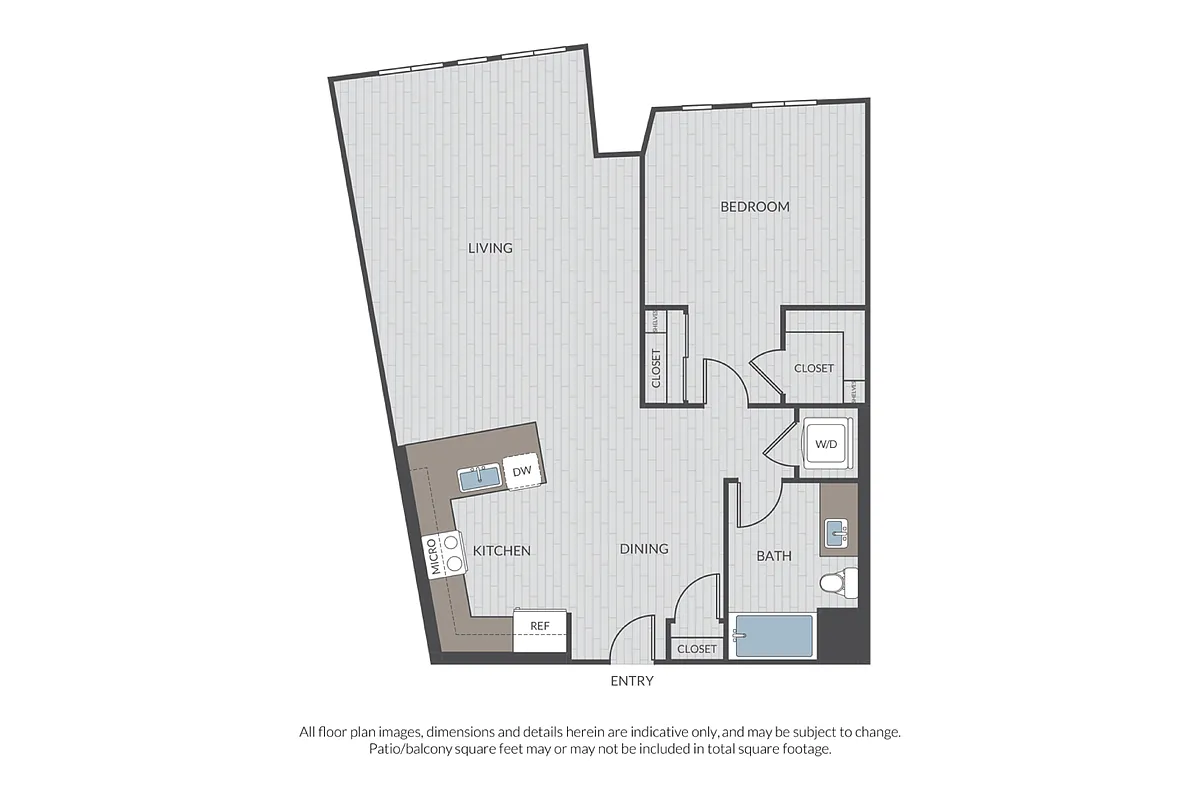 Floor plan Plan 1B