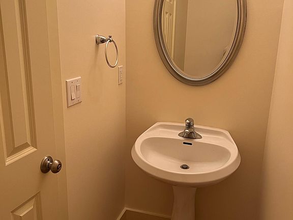 First floor half bath