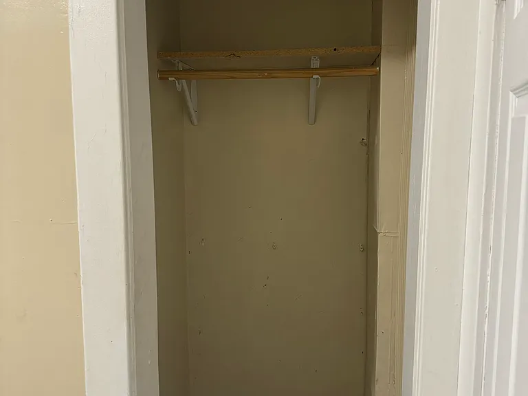 Main floor bedroom closet