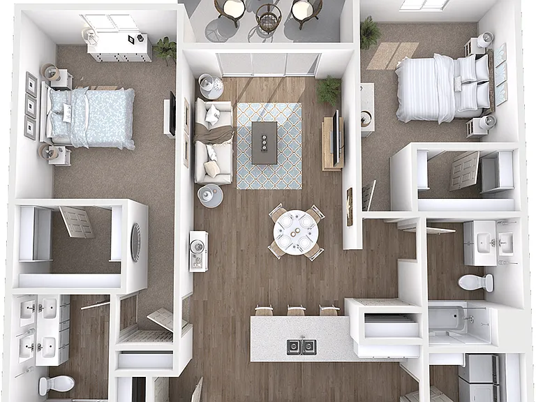 Noria Robson Luxury Apartments — Photo 62
