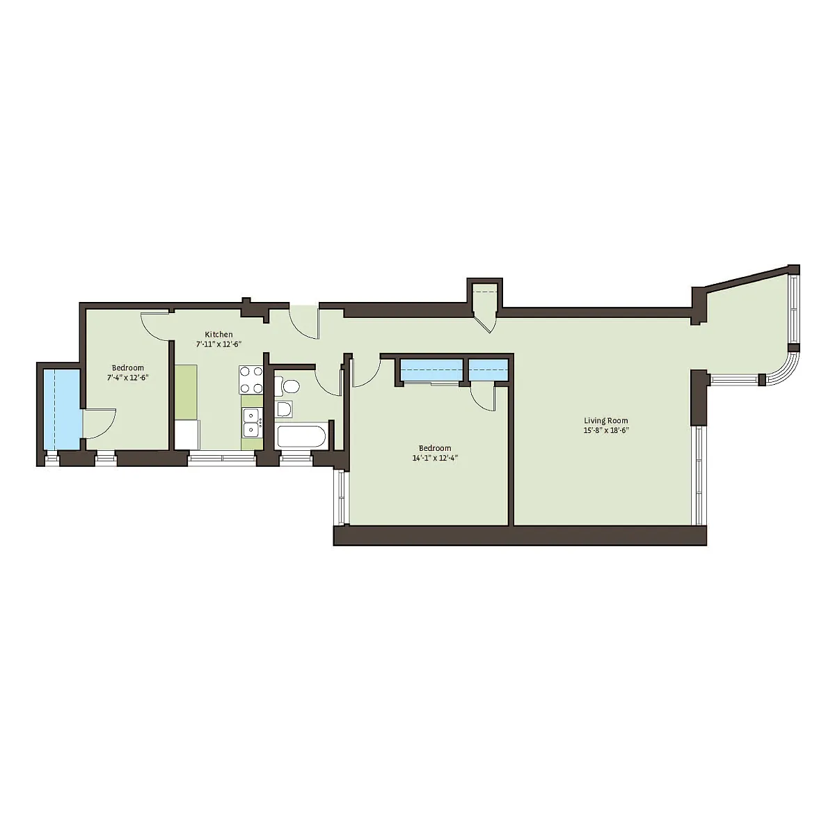 Floor plan 5300-2bE