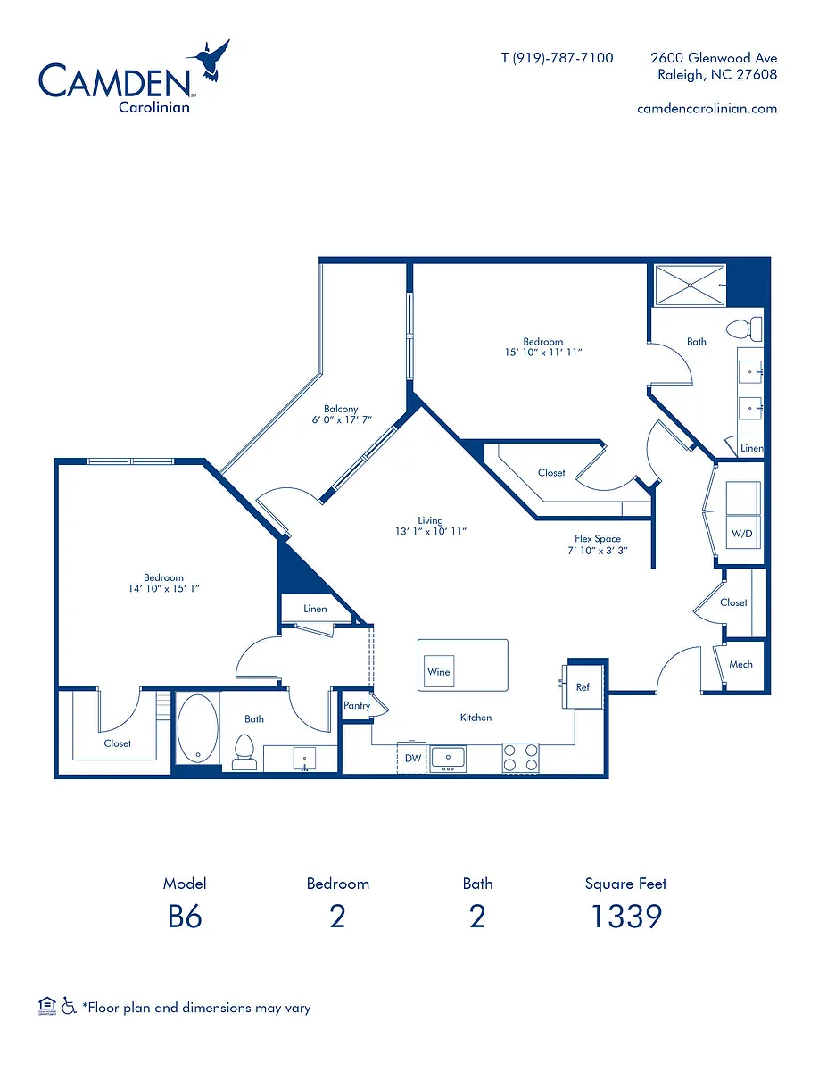 Floor plan B6