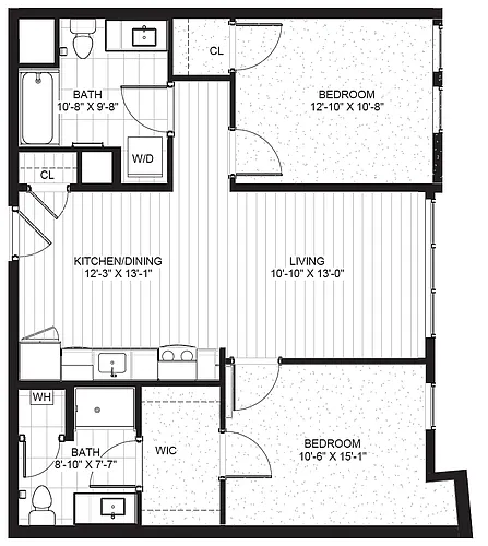 Floor plan B2A