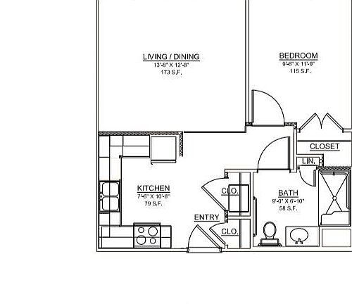 1 Bedroom Accessible