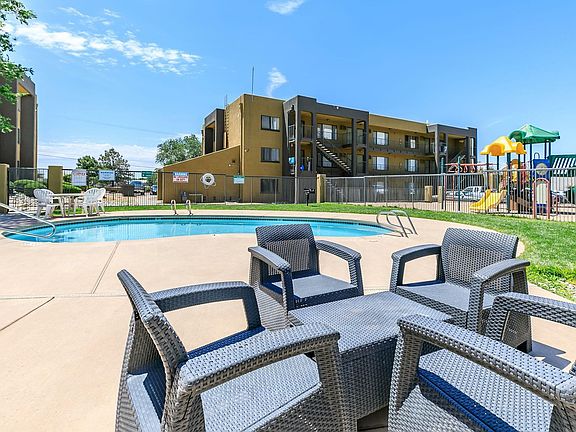 Poolside Seating Area