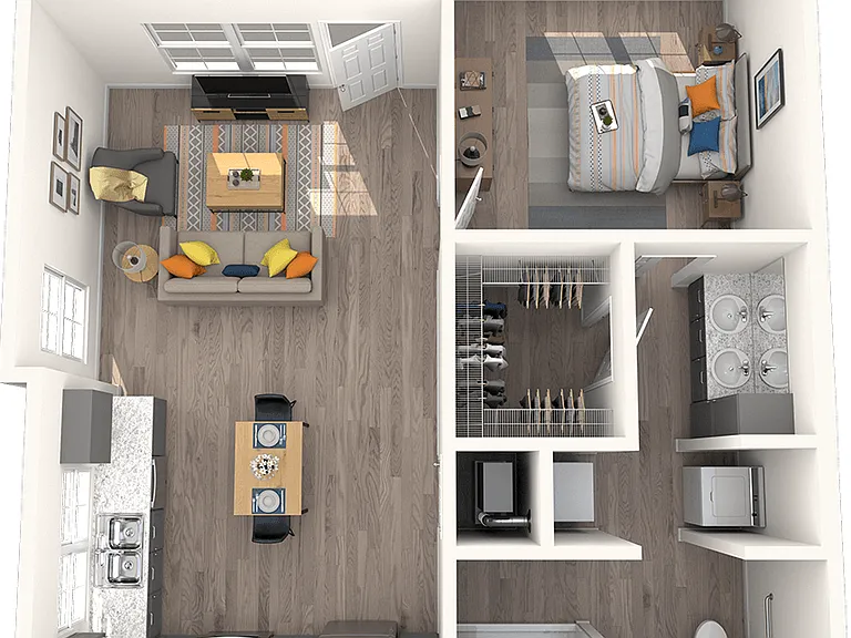 A8 floor plan Nexus at Goodnight Ranch