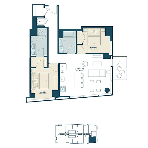 Floor plan B1