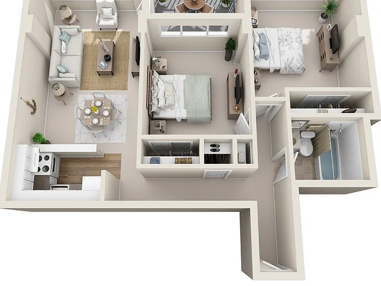 2 Bed, 1 Bath Hamilton